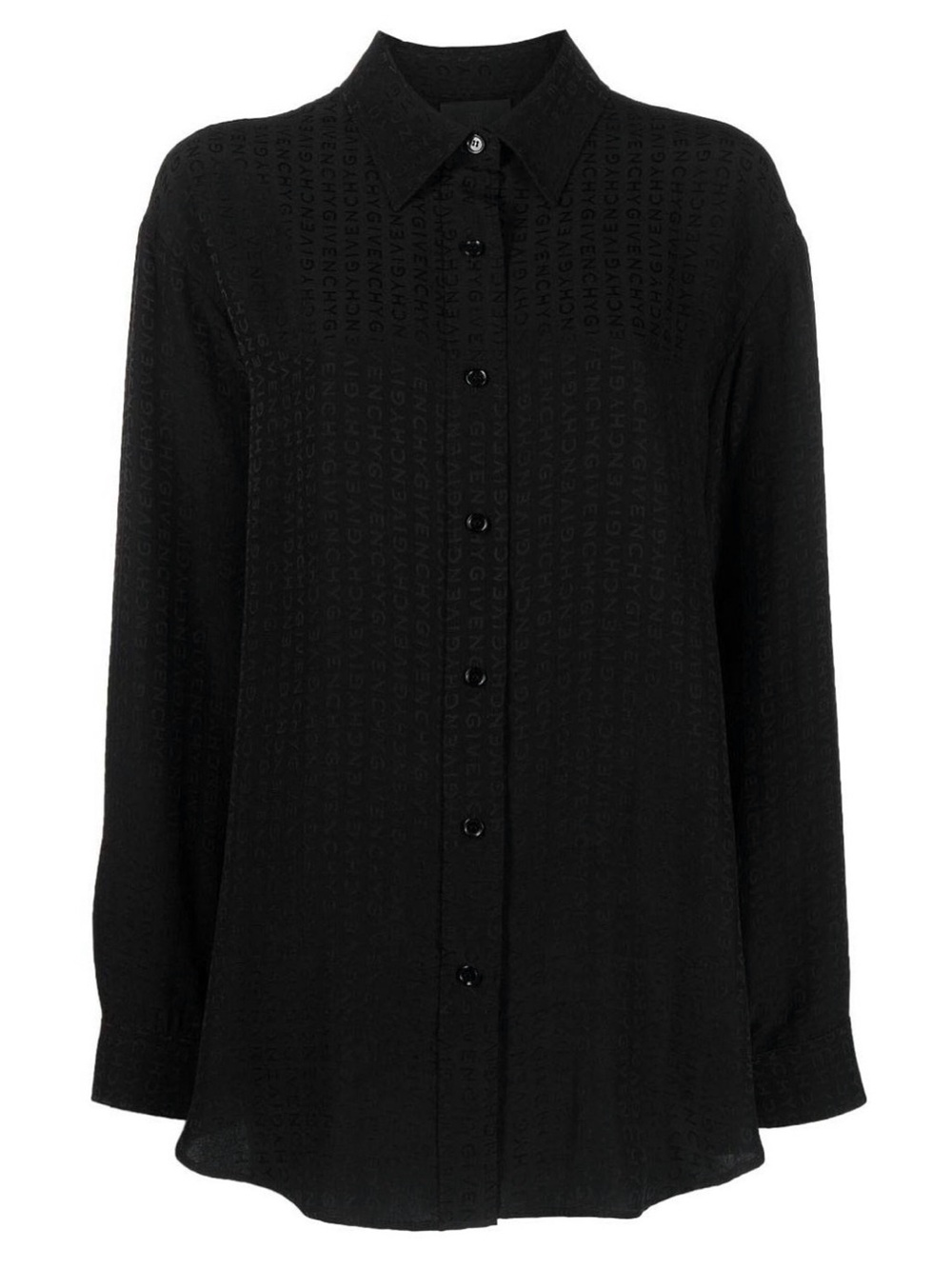 Givenchy 🚫Weared 1 Time🚫Black Button-Front Long Sleeve Shirt
